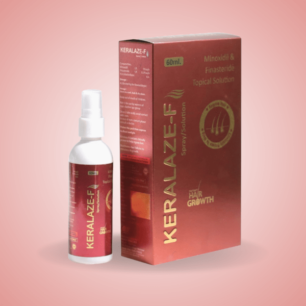 Keralaze F Spray/Solution For Hairs