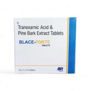 BLACE-FORTE Tranexamic Acid & Pine Bark Extract Tablets for Melasma,Hyper Pigme